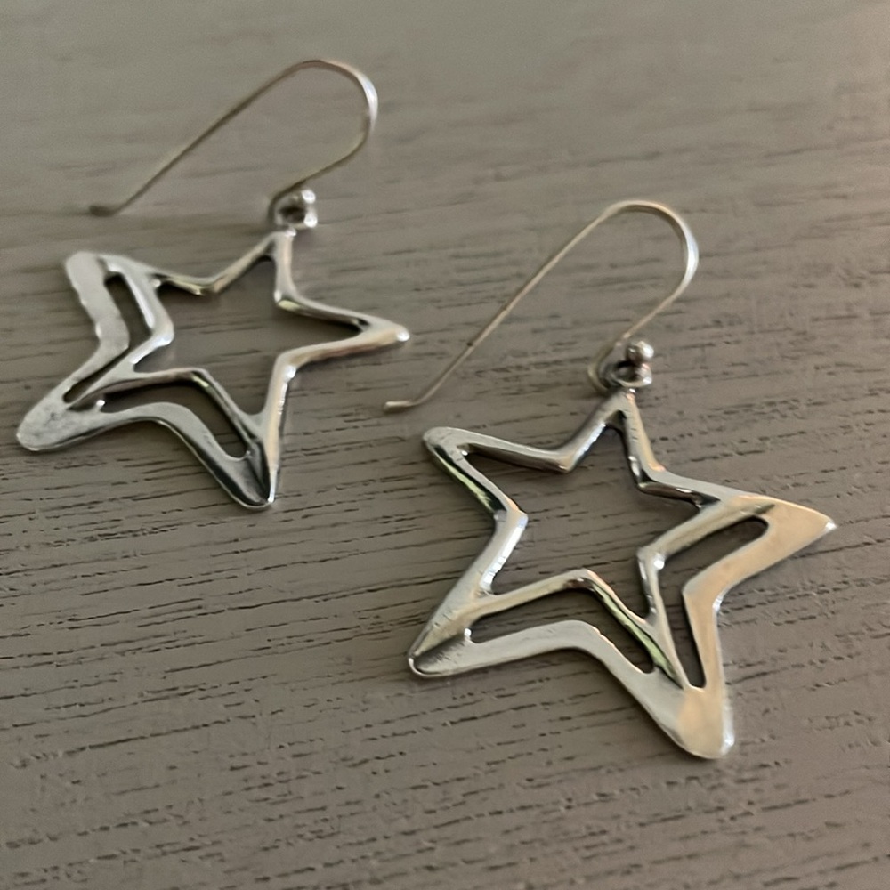 Silpada Sterling Silver “Wish Upon A Star” Earrings W1403